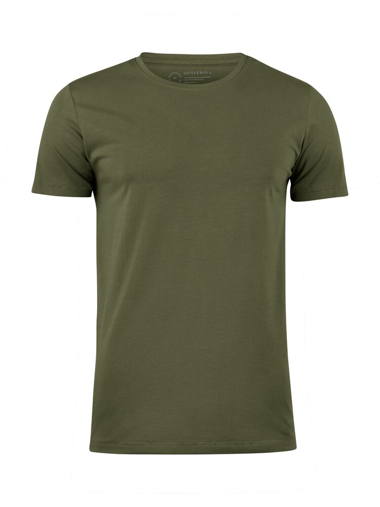 Cutter & Buck Manzanita Roundneck T-shirt Herre i fargen White
