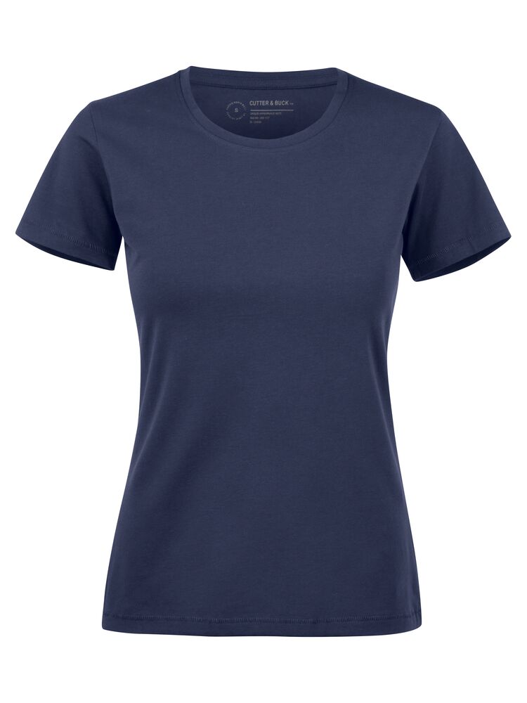 Cutter & Buck Manzanita Roundneck T-shirt Dame i fargen White