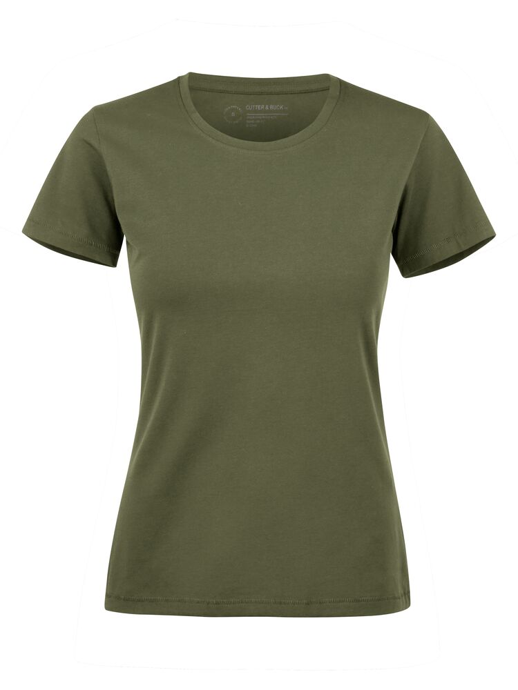 Cutter & Buck Manzanita Roundneck T-shirt Dame i fargen White