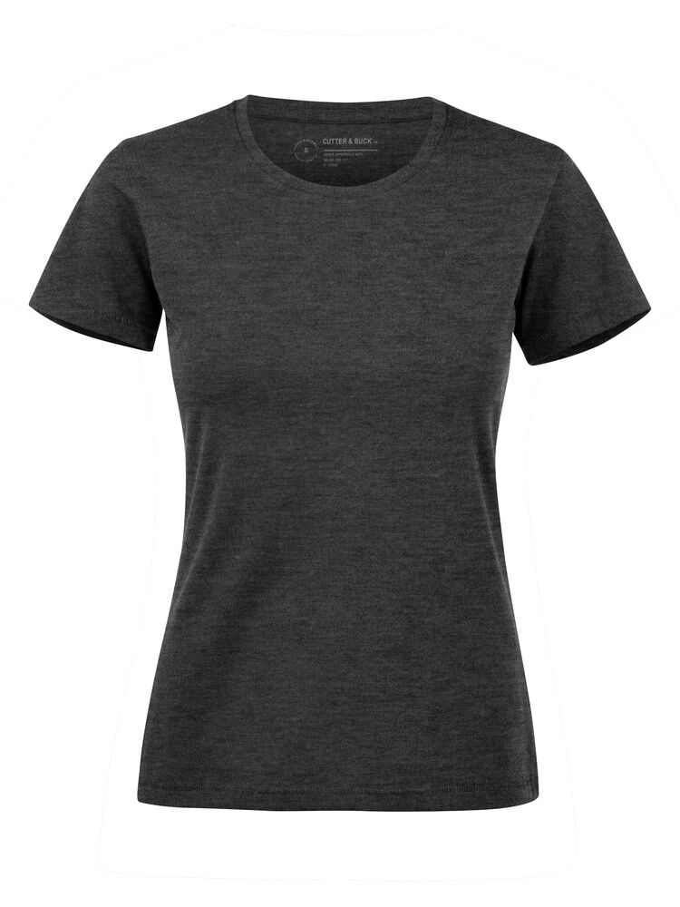 Cutter & Buck Manzanita Roundneck T-shirt Dame i fargen White