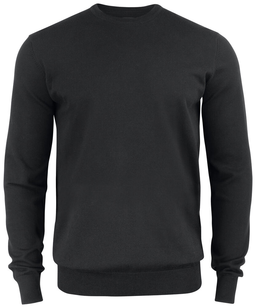 Cutter & Buck Oakville Crewneck Herre i fargen Dark Mocca