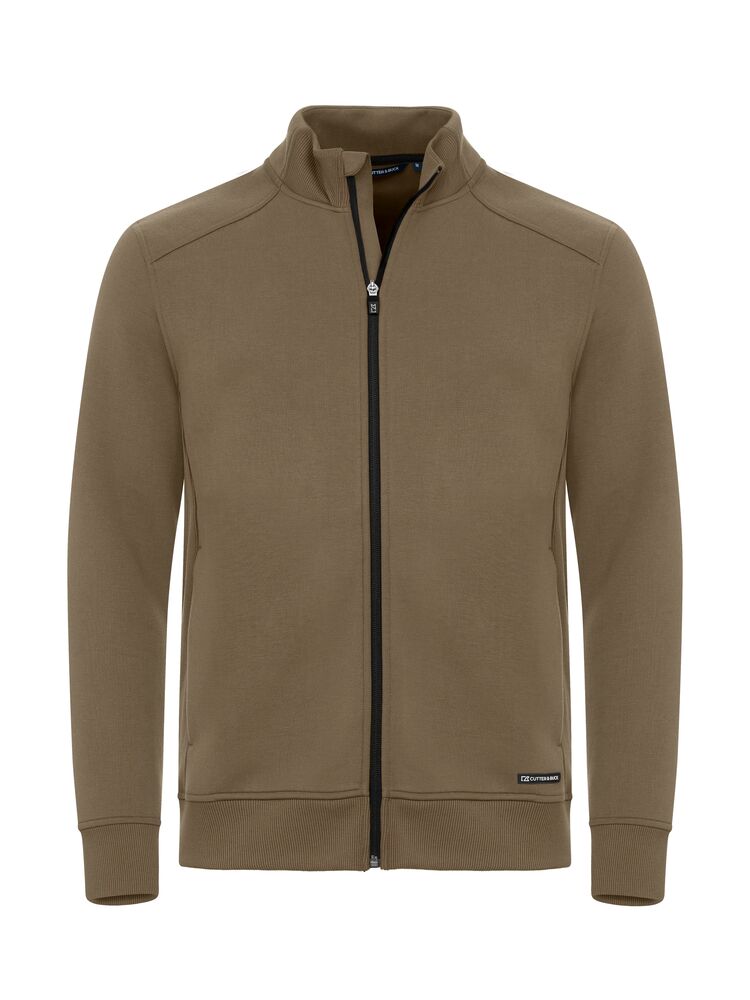 Cutter & Buck Pemberton Cardigan FZ Herre i fargen Ensign Blue