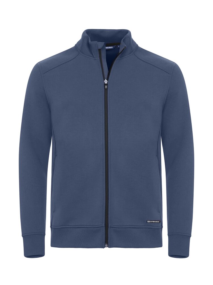 Cutter & Buck Pemberton Cardigan FZ Herre i fargen Ensign Blue