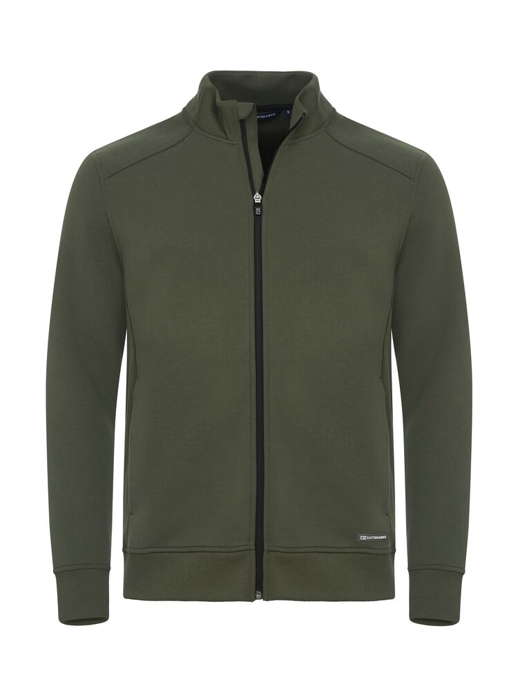 Cutter & Buck Pemberton Cardigan FZ Herre i fargen Ensign Blue
