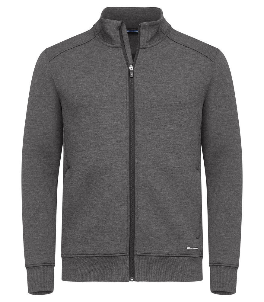 Cutter & Buck Pemberton Cardigan FZ Herre i fargen Ensign Blue