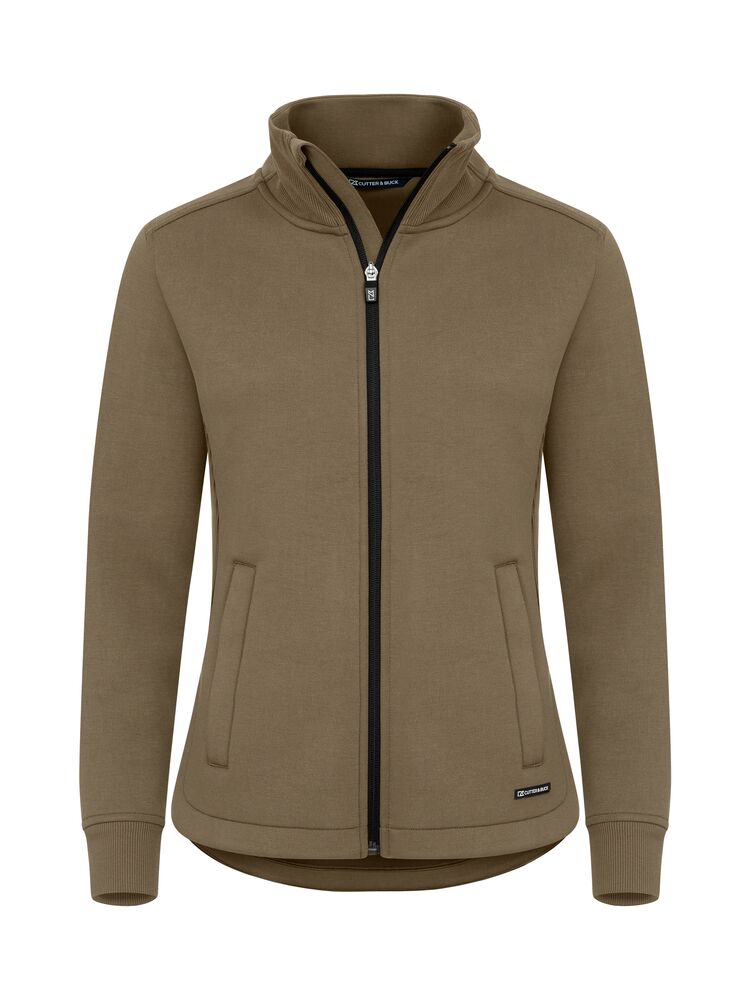 Cutter & Buck Pemberton Cardigan FZ Dame i fargen Ensign Blue