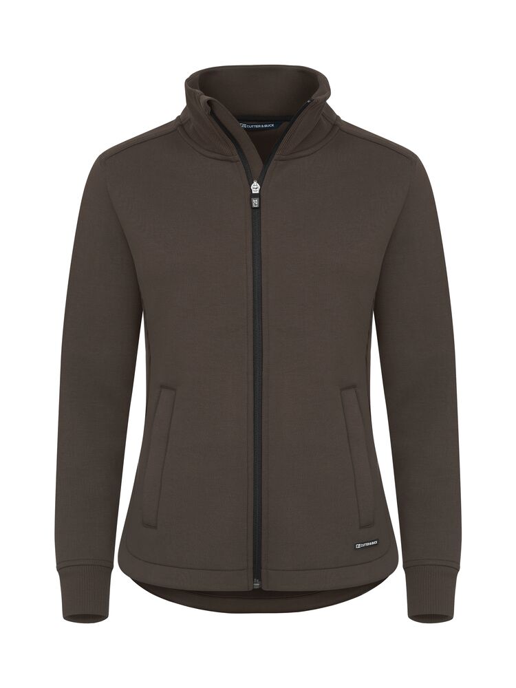 Cutter & Buck Pemberton Cardigan FZ Dame i fargen Ensign Blue