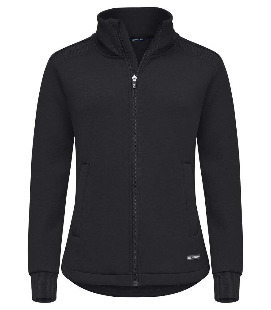 Cutter & Buck Pemberton Cardigan FZ Dame i fargen Ensign Blue