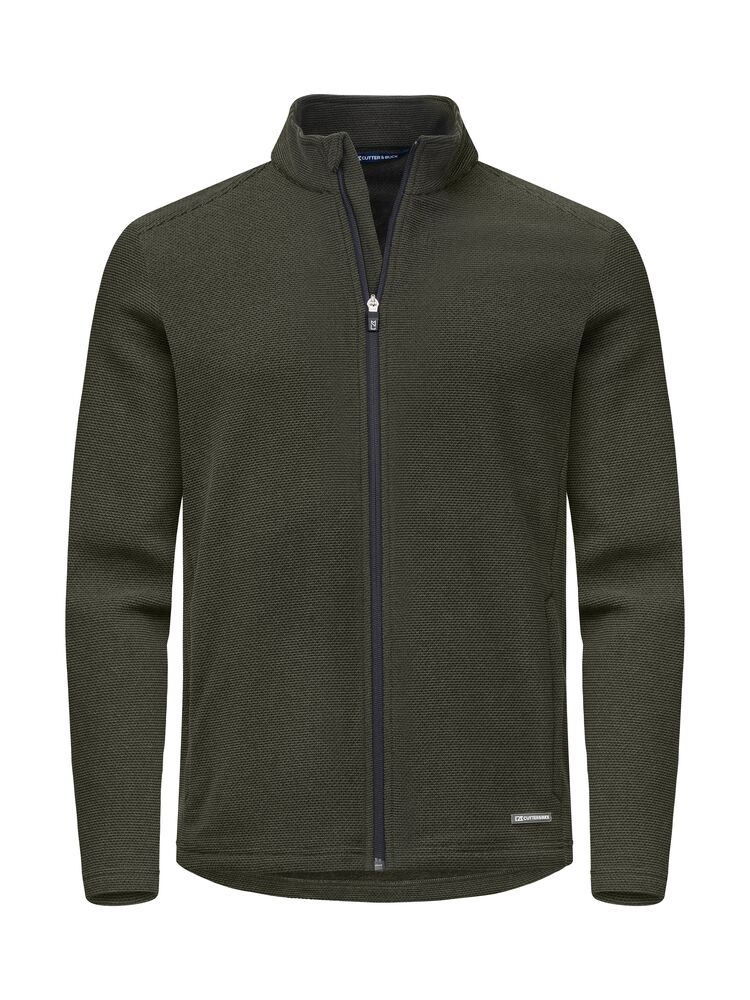 Cutter & Buck Hunts Point Fleece Full Zip Herre i fargen Ivy Green